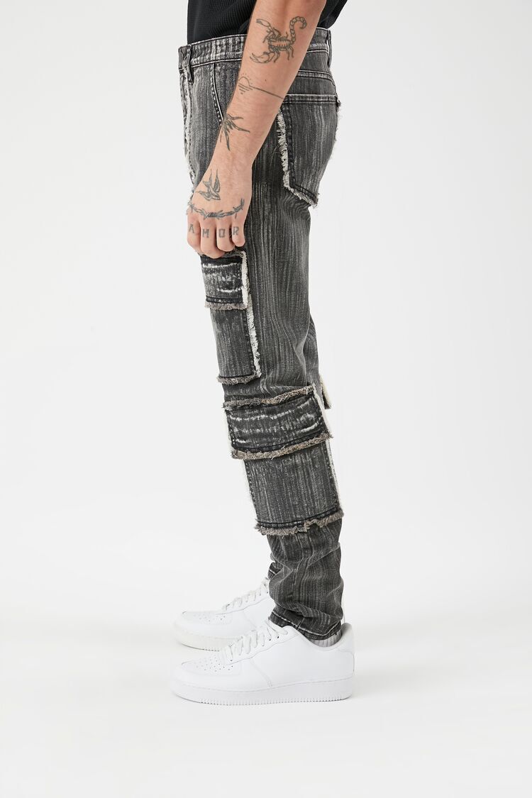 Vetements Distressed baggy Cotton Denim Jeans in Black for Men | Lyst